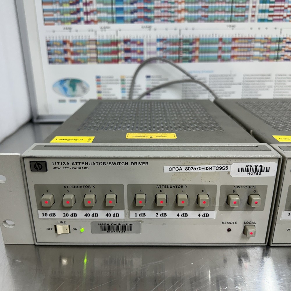 Keysight / Agilent 11713A Attenuator / Switch Driver
