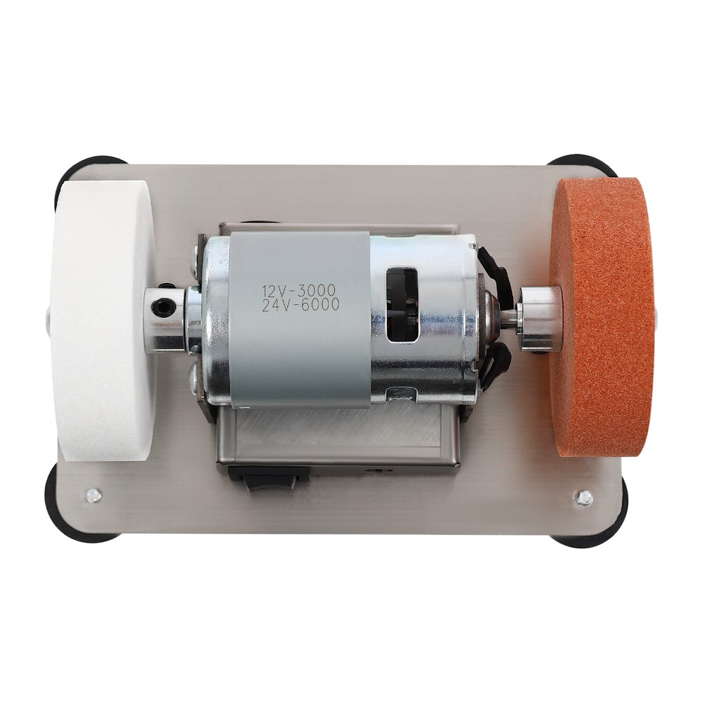 Electric Benchtop Grind Sander with Adjustable Variable Speed for Grinding
