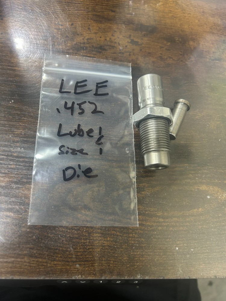 LEE .452 Lube & Size Die