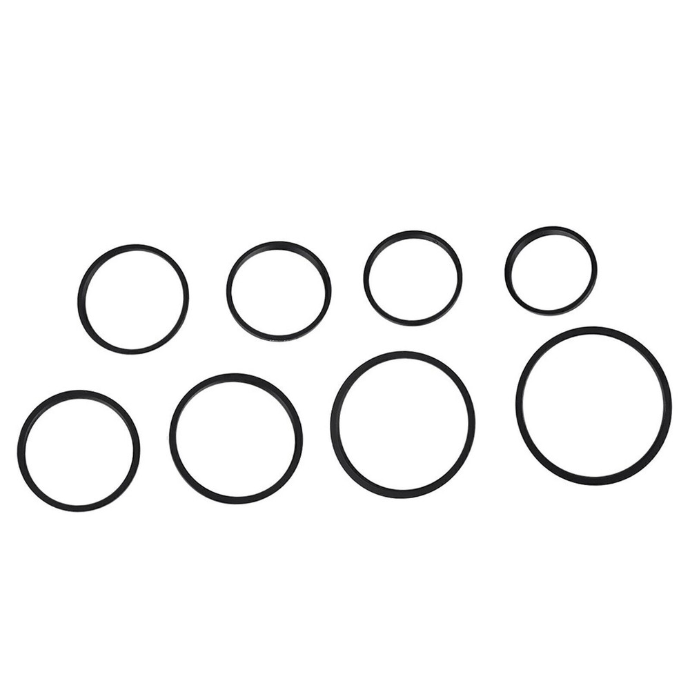8 PCS Metal Step Up Rings Universal Lens Filter Adapter Set