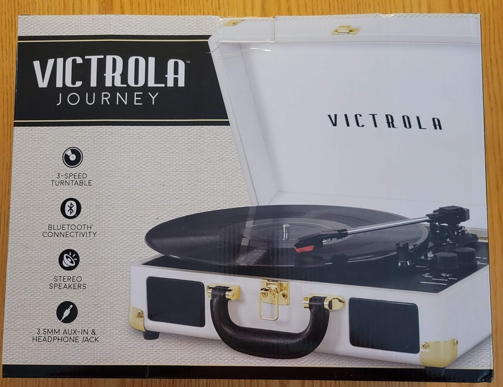 Victrola Journey+ Bluetooth Suitcase Record Player