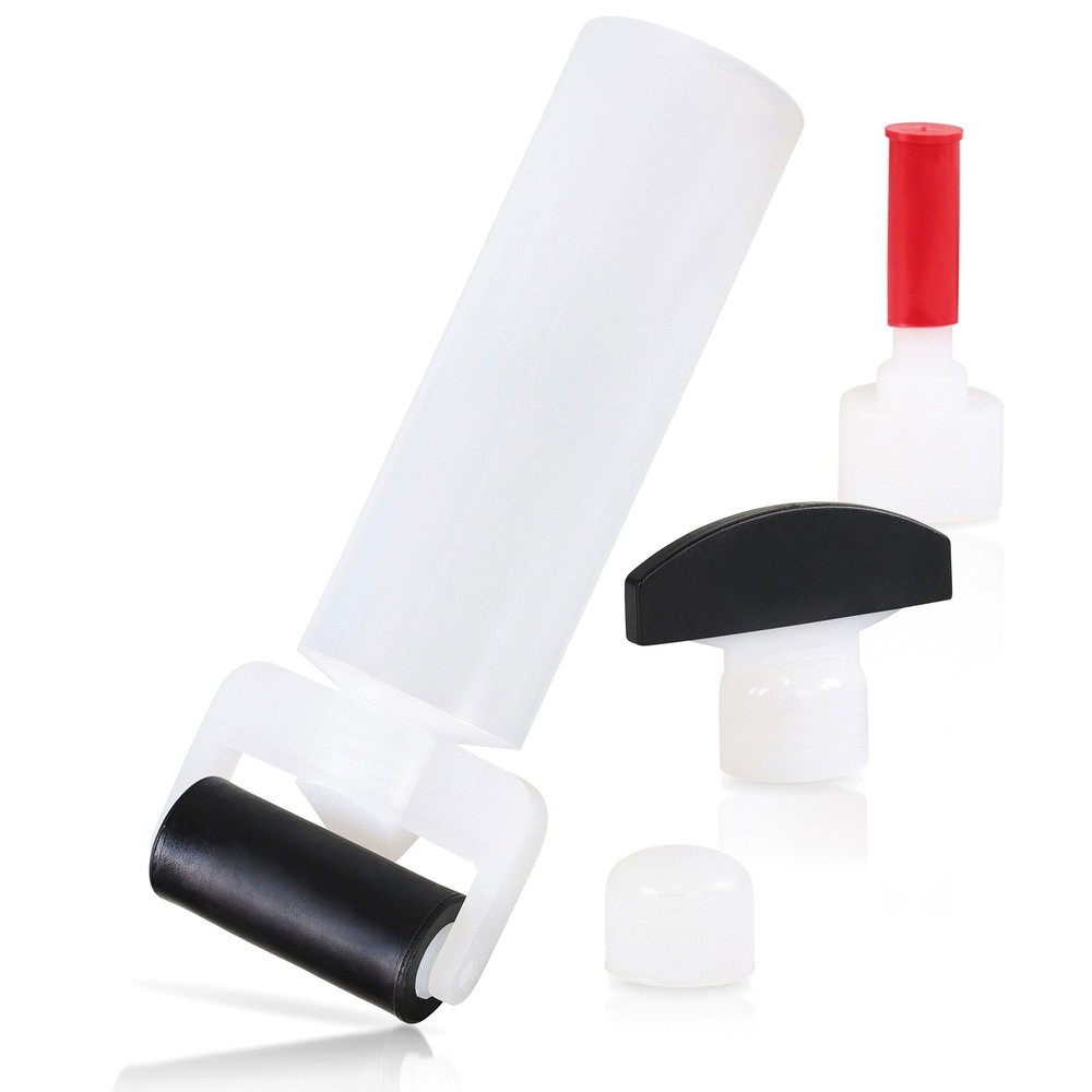 DCT Wood Glue Spreading Kit – 8 oz Bottle with Roller Applicator and Nozzle Tips