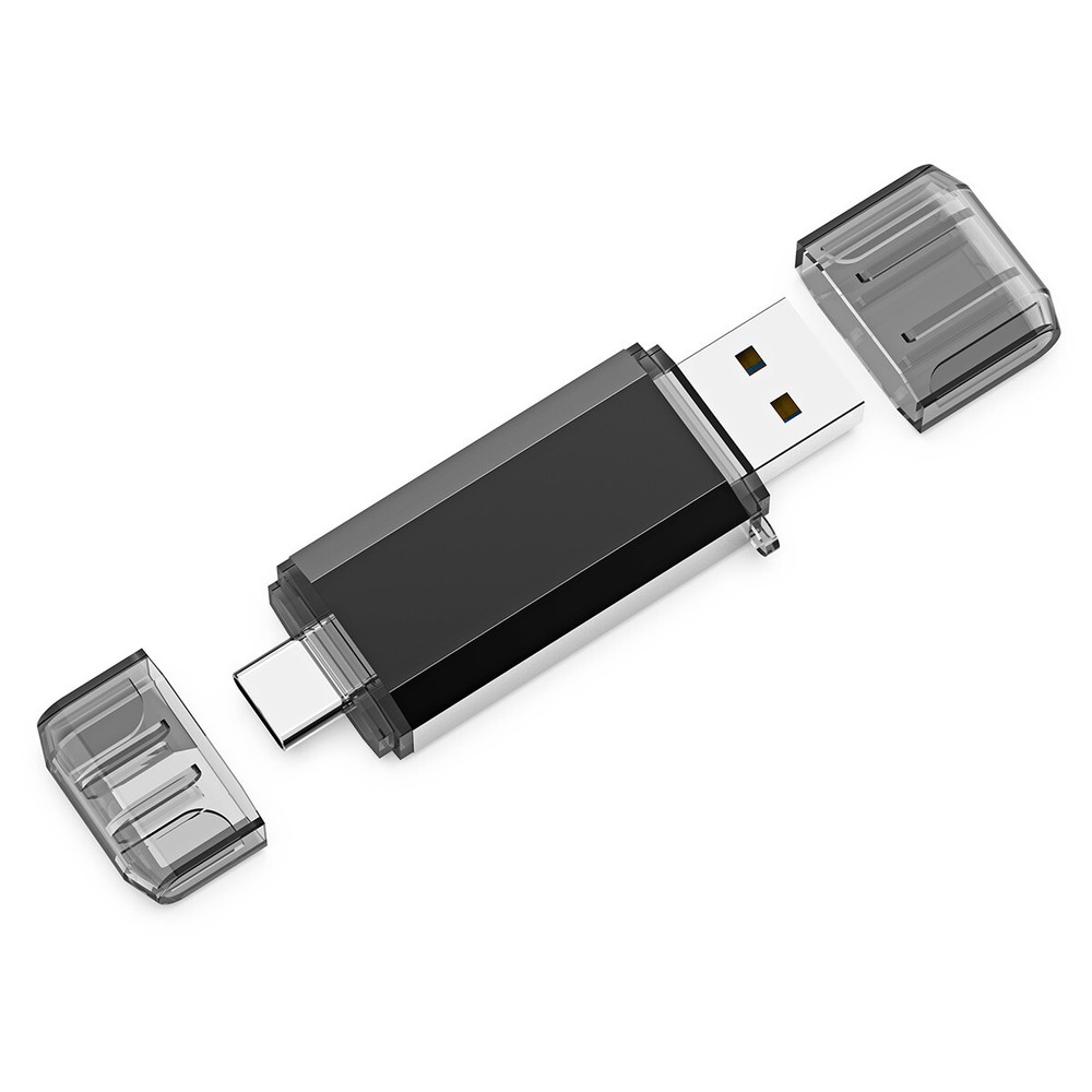 High Speed USB 3.0 Flash Drive 128G Type C Memory Photo Stick for iPhone Android