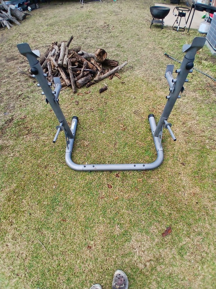 Adjustable Squat Rack Barbell Bench Press Rack for Weightlifting