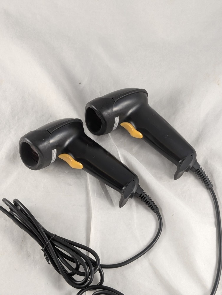 Lot of 2 E-Sky 9800 Laser Barcode Decoder and Scanners - Tested And Working Esky