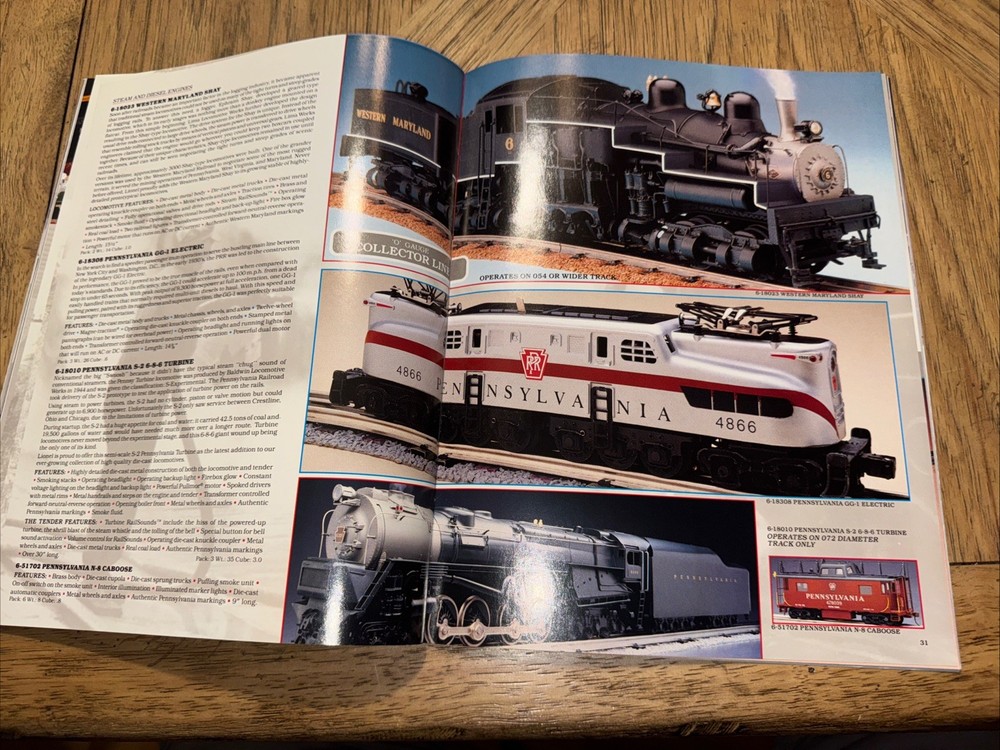 1992 Lionel Trains Catalog-Book Two