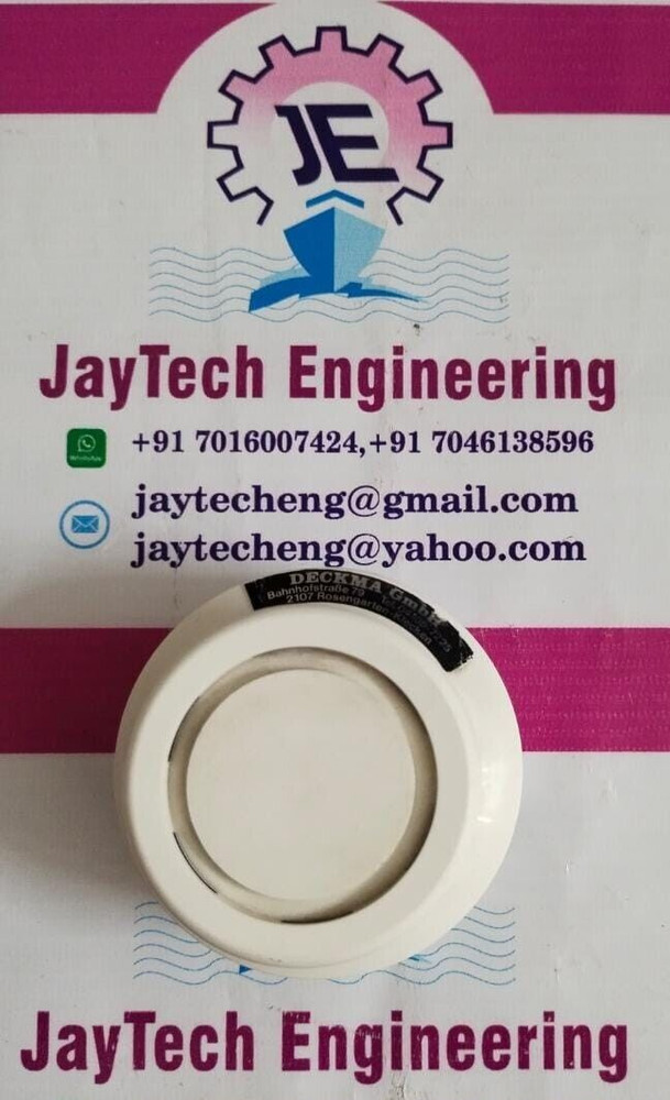 DECKMA Gmbh EN 54-7 HEKATRON ORM 130A Optical Smoke Detector