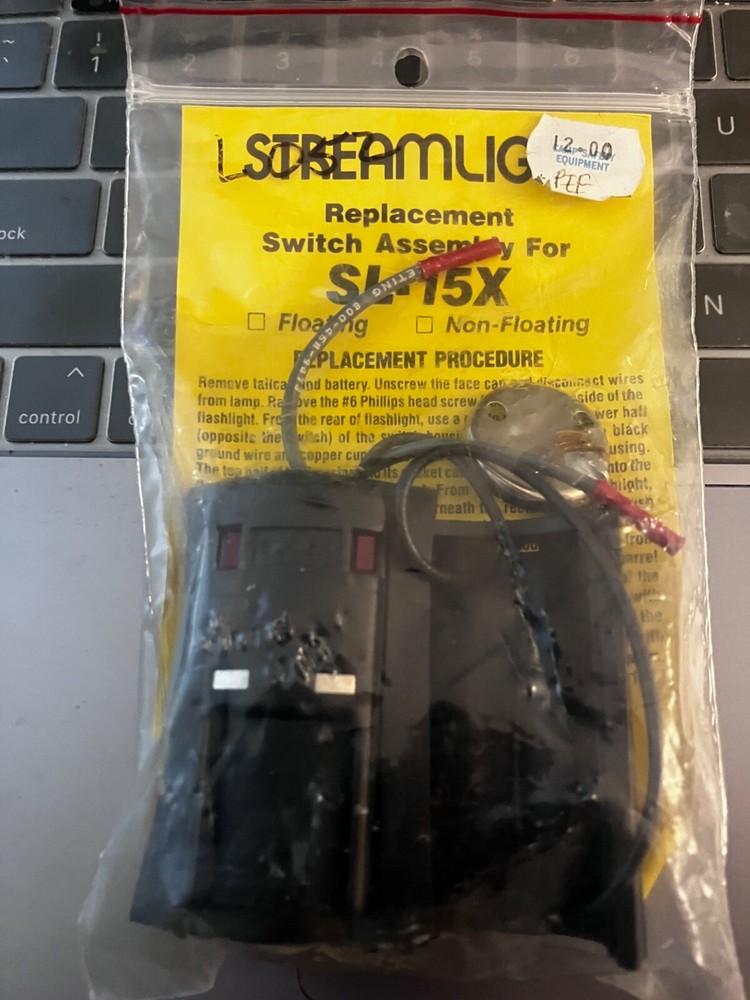 STREAMLIGHT Replacement SWITCH Module For SL-15X Flashlight Light  New OEM