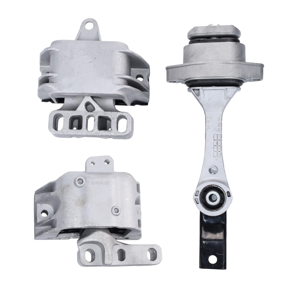 Engine Mount and Engine Torque Strut Mount 3PCS FOR Audi TT L4-1.8L 2000-06