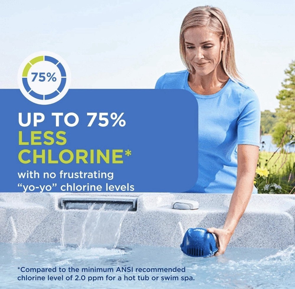 FROG @Ease Floating System for Hot Tubs - Quick & Easy @ease System, Blue