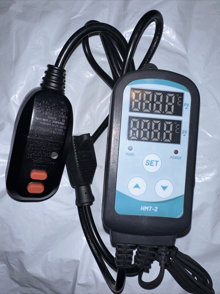 Grow Tent GFCI Heating Mat Thermostat Digital Timer Temperature Controller
