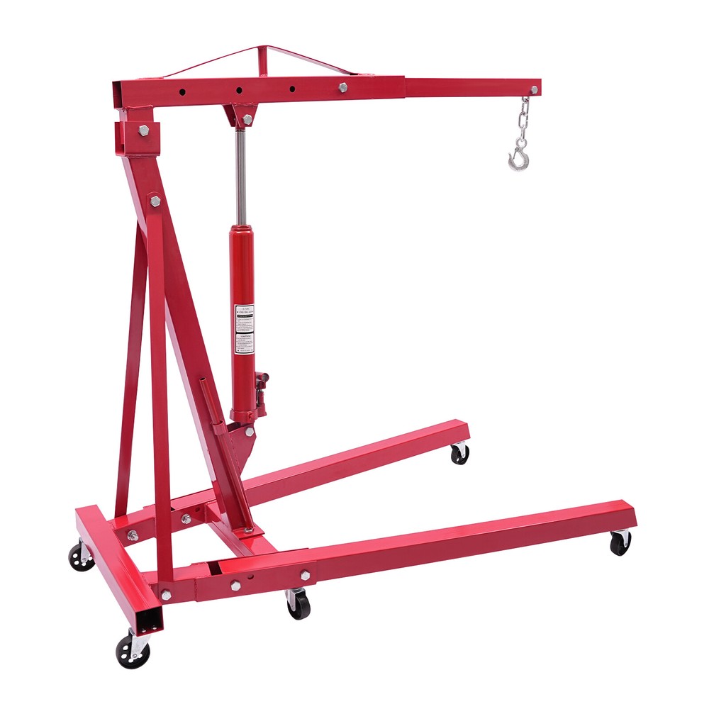 2 Ton/4400LBS Engine Hoist Folding Engine Crane Crane Lifter With Balancer