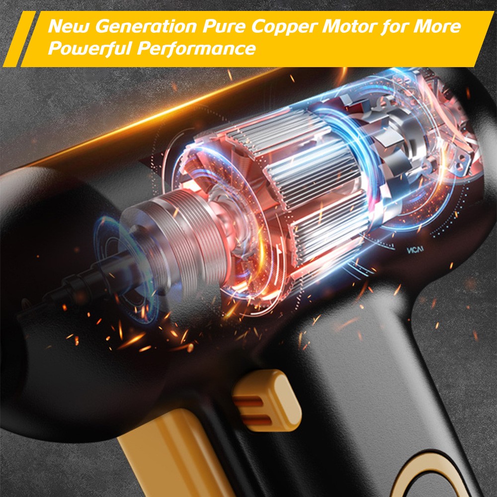 Electric Screwdriver Set USB Charging Variable Speed Rechargeable Drill Tool Kit