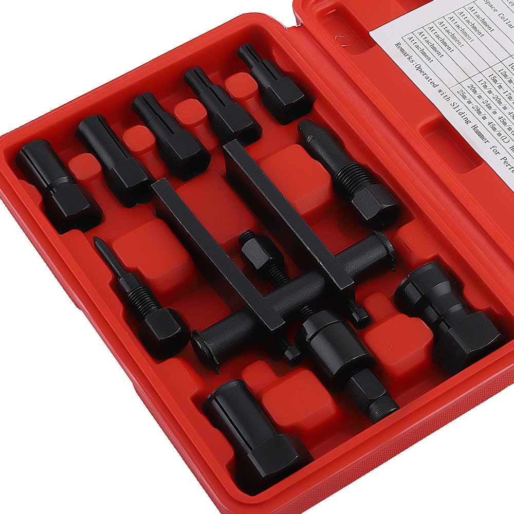 8-25MM Motorcycle Internal Bearing Puller Set Inner Bearing Puller Sets w/ Box