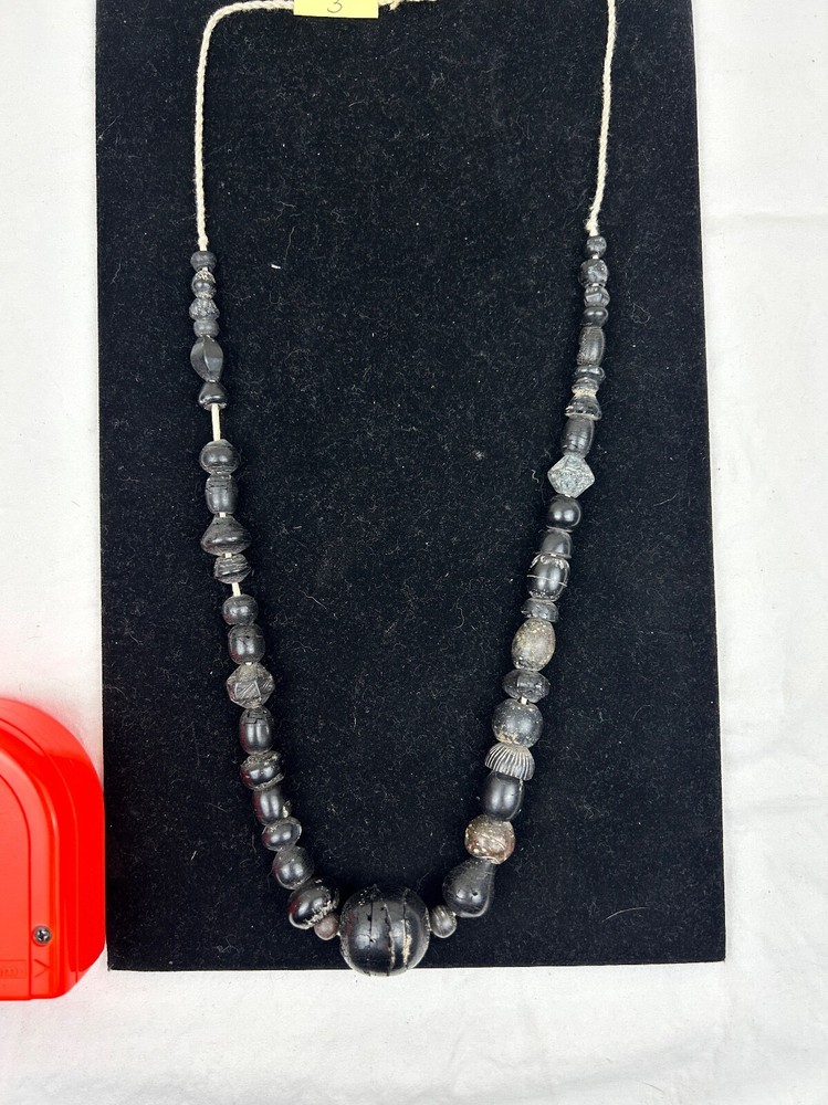 Ancient Indus Valley Spindle Whorl Bead Necklace