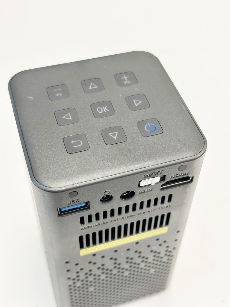 EG Portable DLP SMART PROJECTOR Stereo Speaker Projector for iPhone and Android