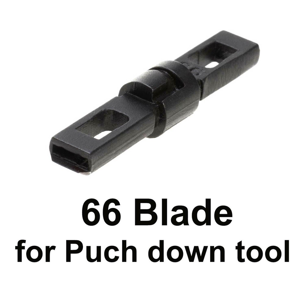 Punch Down Tool 66 110 Blades Type Replacement LAN Network Cat5e Cat6