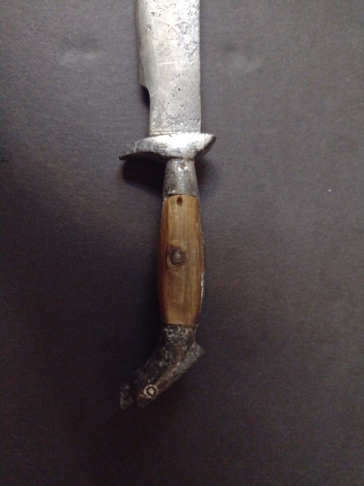 Fixed Eagle Head Vintage Dagger Made in Mexico