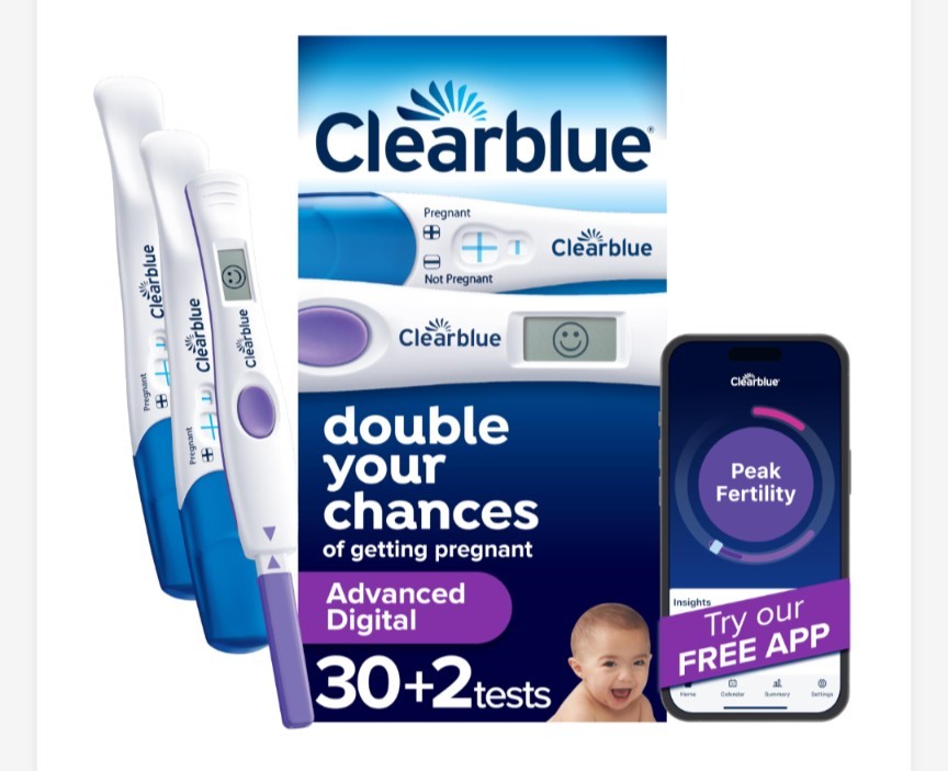 Clearblue Advanced Digital Ovulation Test Kit, 32 Count