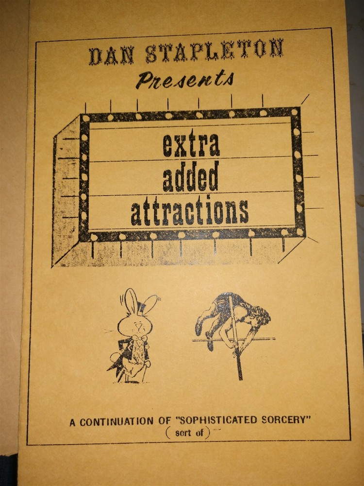 Dan Stapleton Lecture Notes Extra Added Attractions