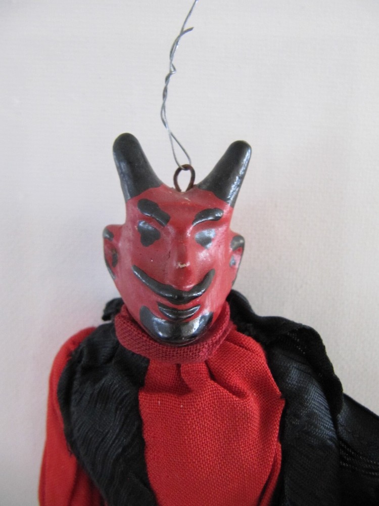 VINTAGE DEVIL FOLK ART SCULPTURE from Italy