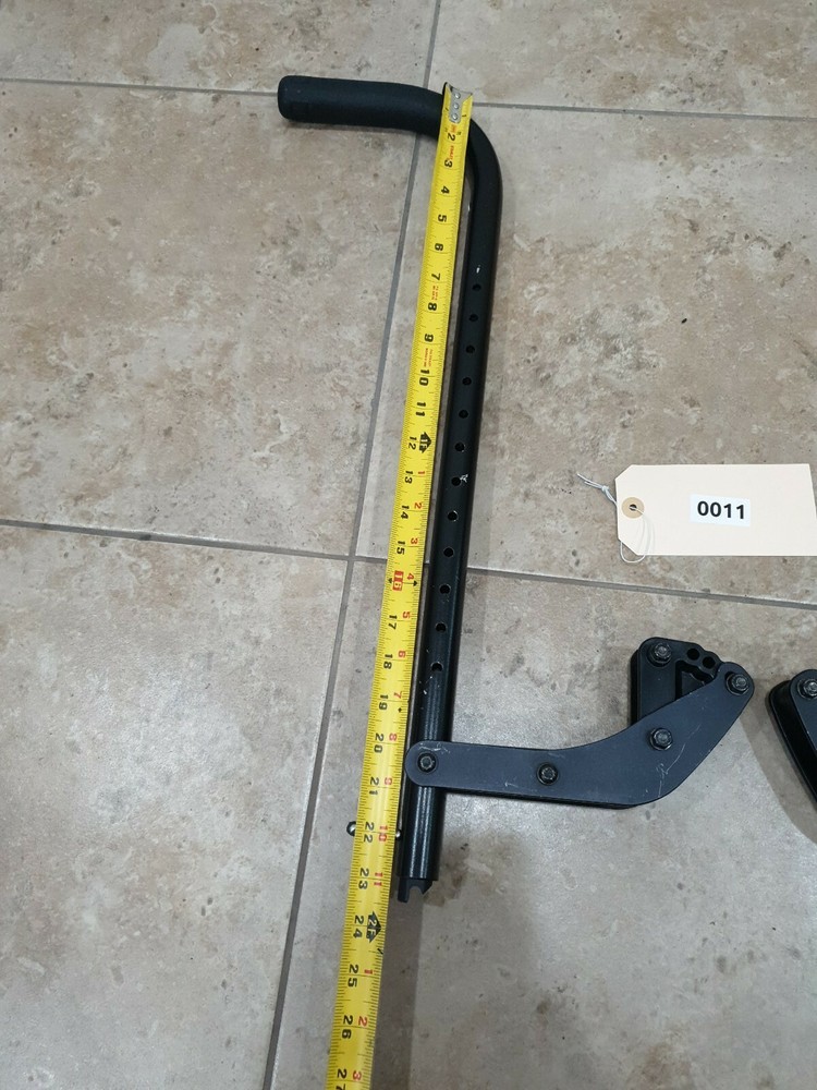Zippie Push Bars, Folding Backrest Assembly with Quick Release Wheelchair