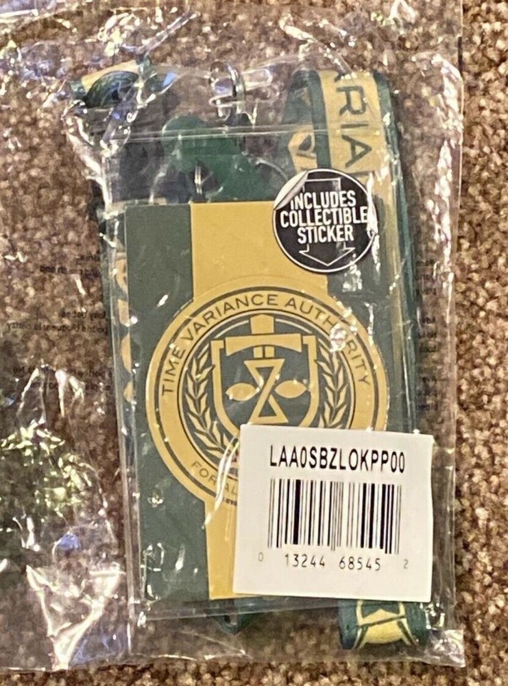 Marvel Loki Time Variance Authority Lanyard Multi-Color Bioworld