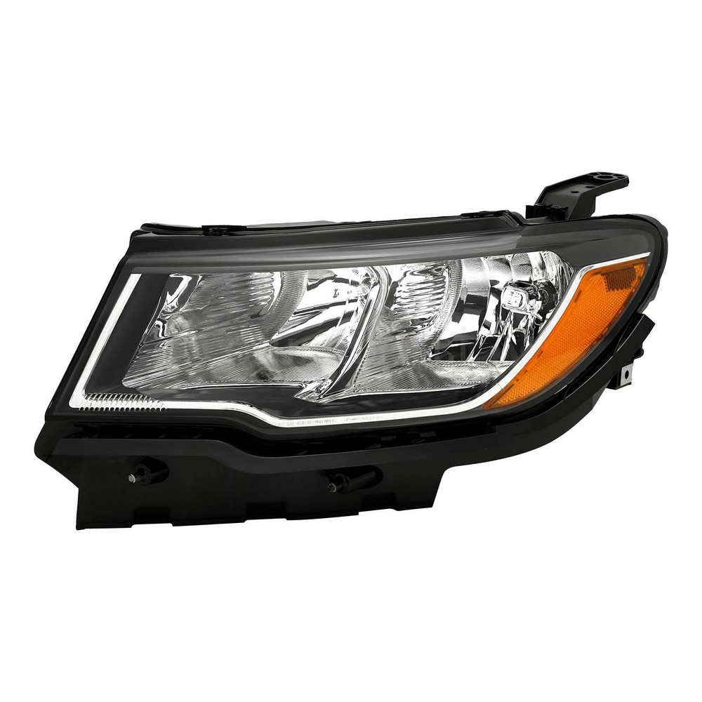For 2017-2021 Jeep Compass Halogen Headlight With Bulbs Left Driver 55112707AE