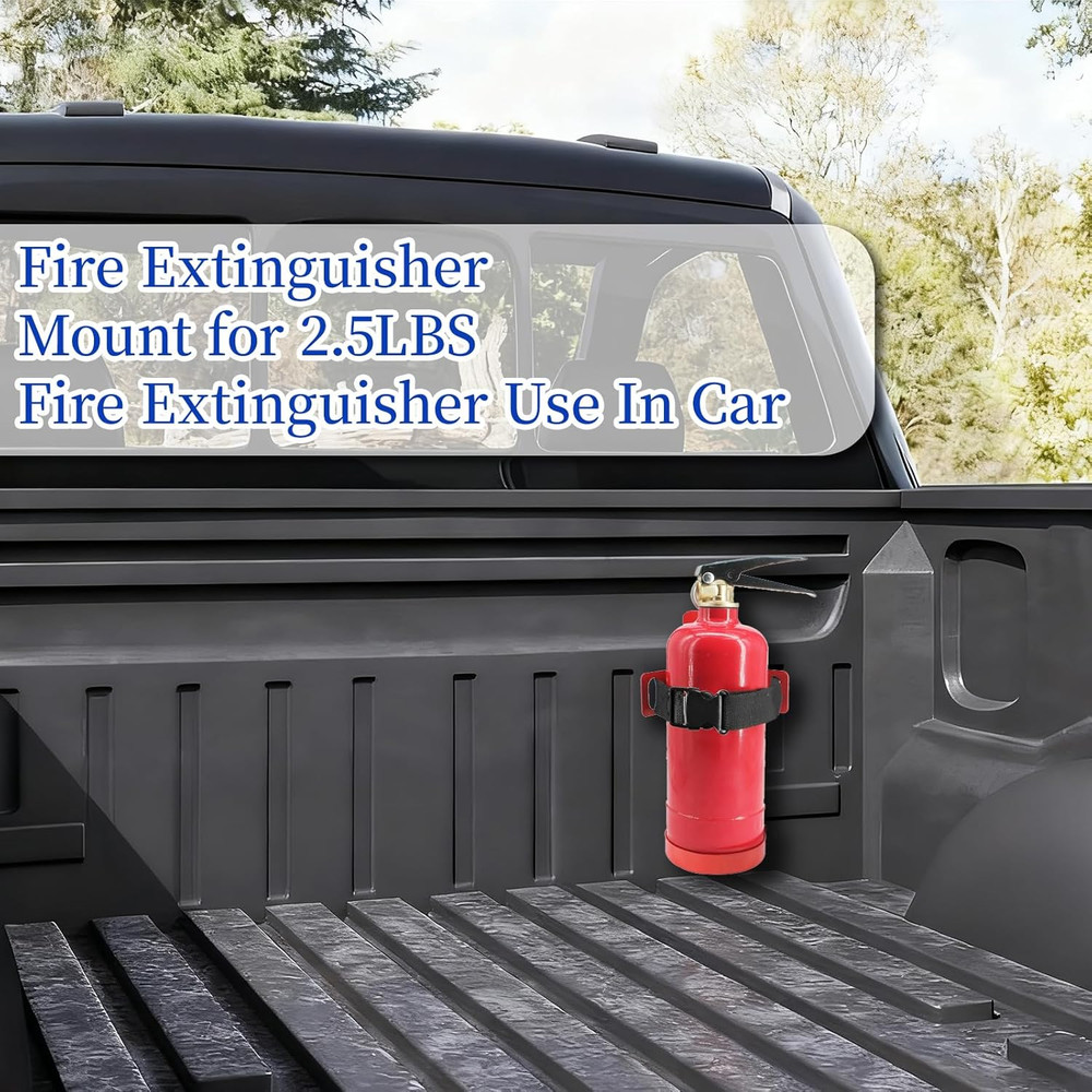 Fire Extinguisher Mount(For 2.5Lbs),Compatible with 2.5 Pound Fire Extinguishers