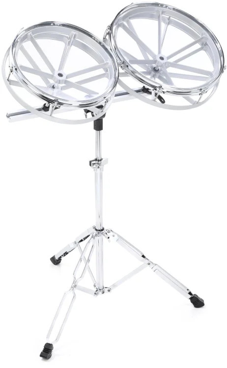 Cardinal Percussion Spin-tuned Tom Set with Stand - 12/14 inches