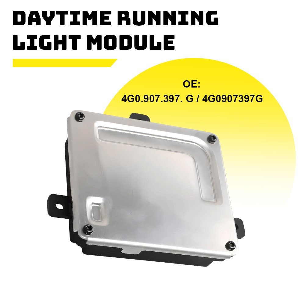 LED Daytime Running Light DRL Control Module Unit For 2015-2017 VW Golf GTI CC