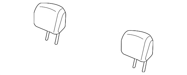 Genuine Honda Headrest Outer 82140-TR3-A01ZA