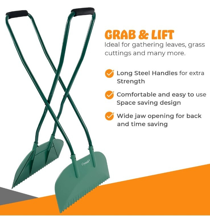 long handed leaf grabber