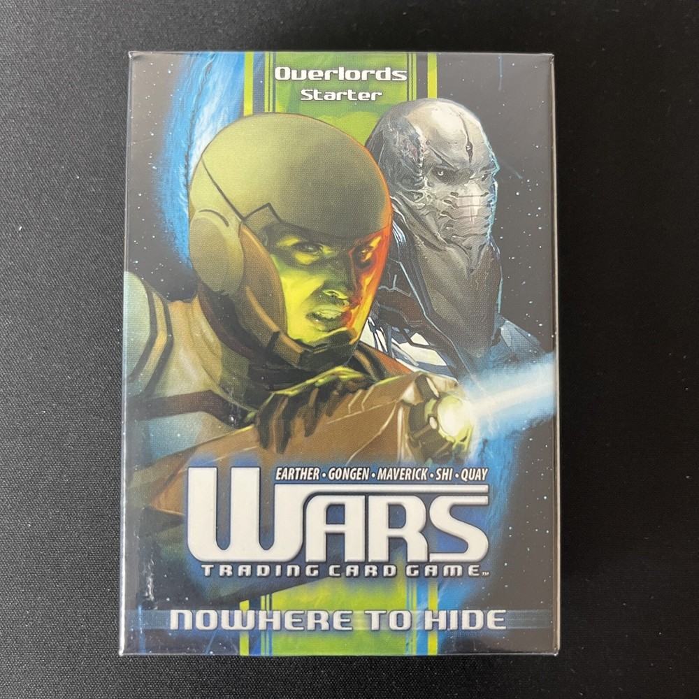 Wars CCG Incursion Nowhere to Hide Complete Starter Deck Set Sealed 6x