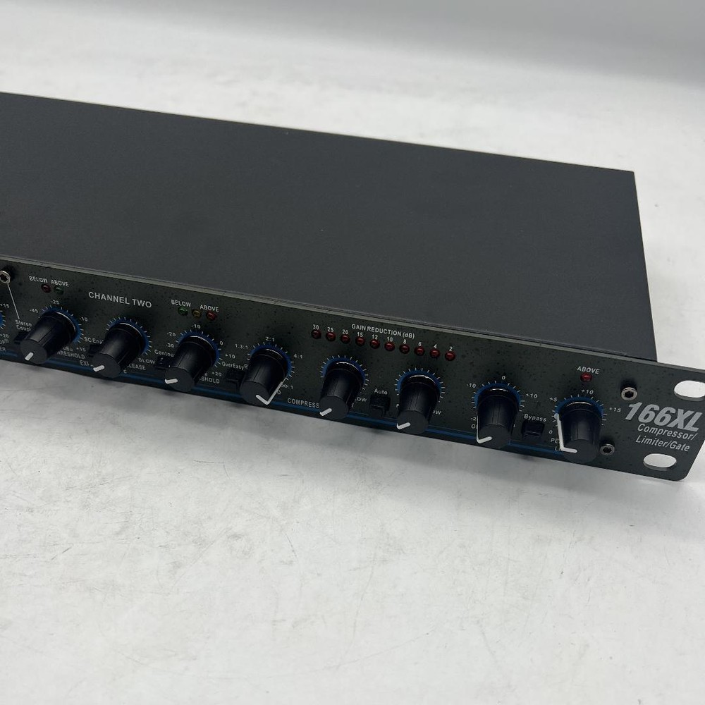 New US DBX 166XL Compressor Limiter/Gate Effects DSP Processor