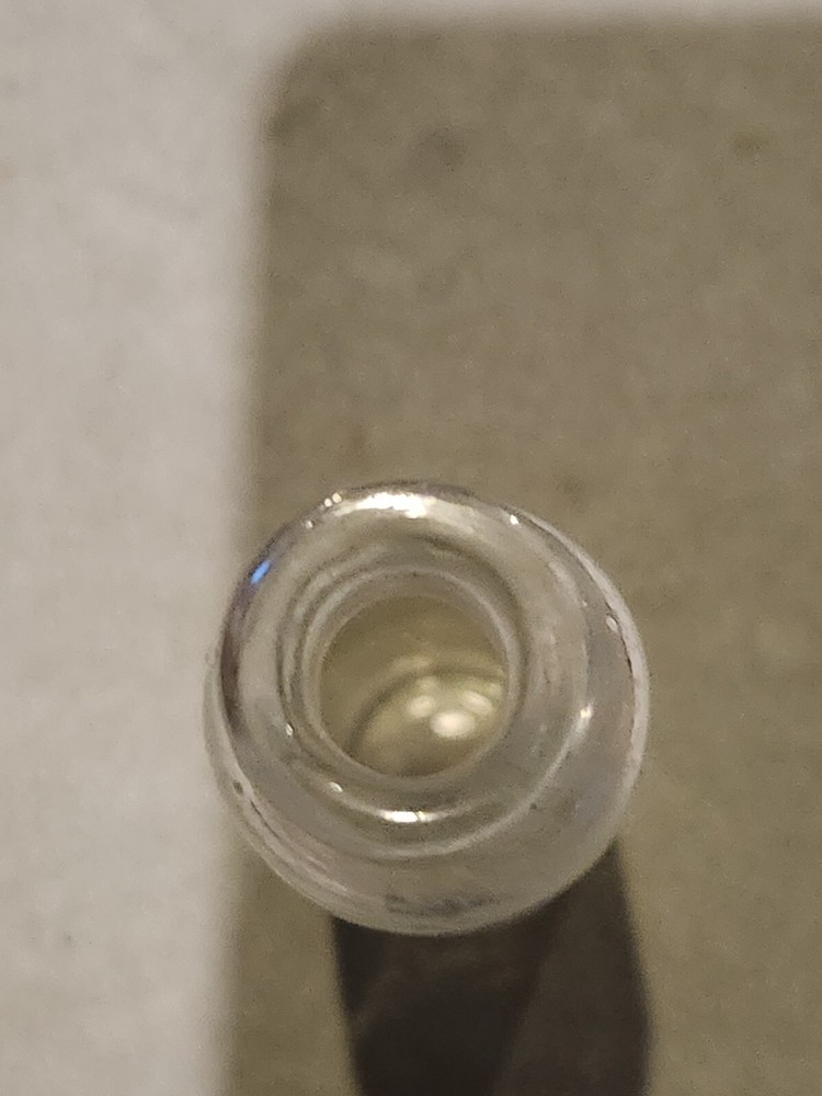 Antique Vintage Clear Bottle