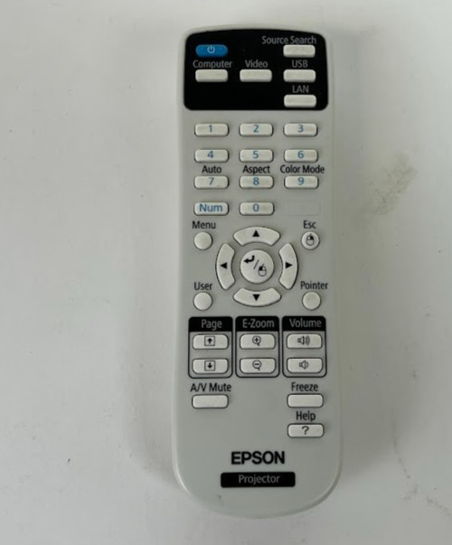 Epson PowerLite 585W H602A Projector w/ Remote