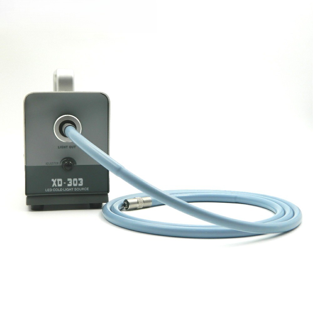 Hndheld Mini LED Cold Light Source for Medical Endoscope Fit WOLF Customizable