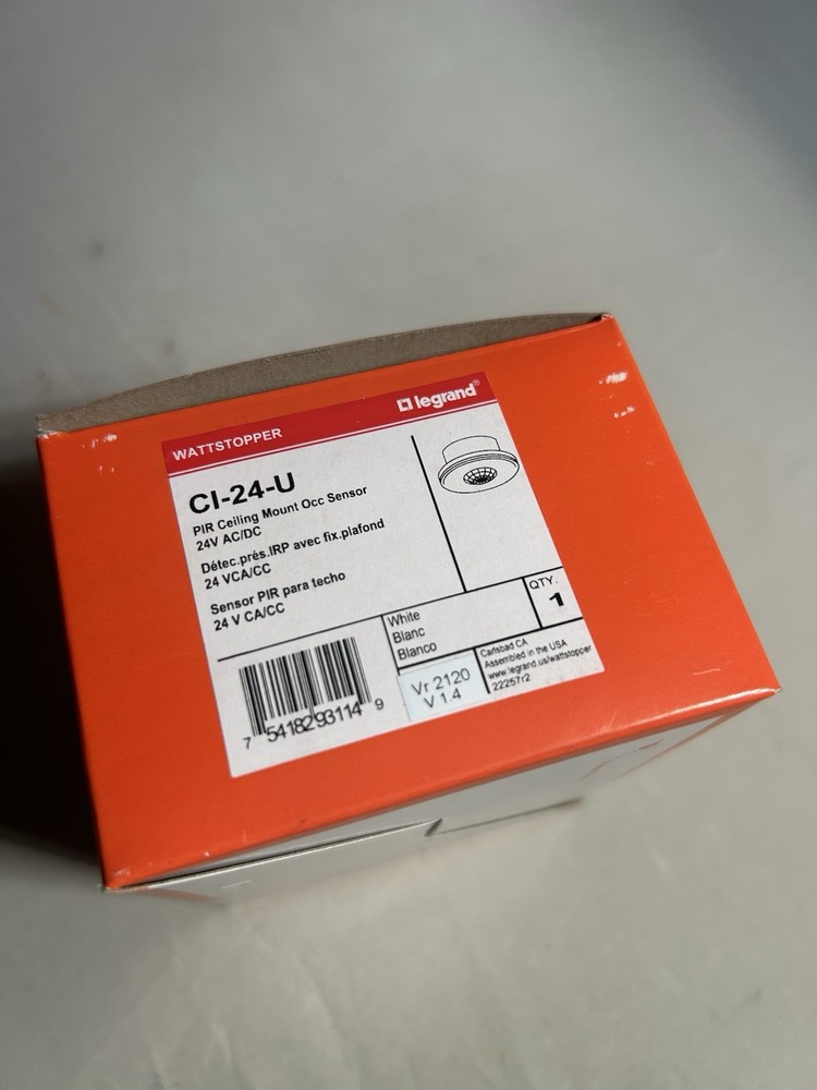 New Legrand CI-24 24VDC/AC Ceiling Occupancy Sensor