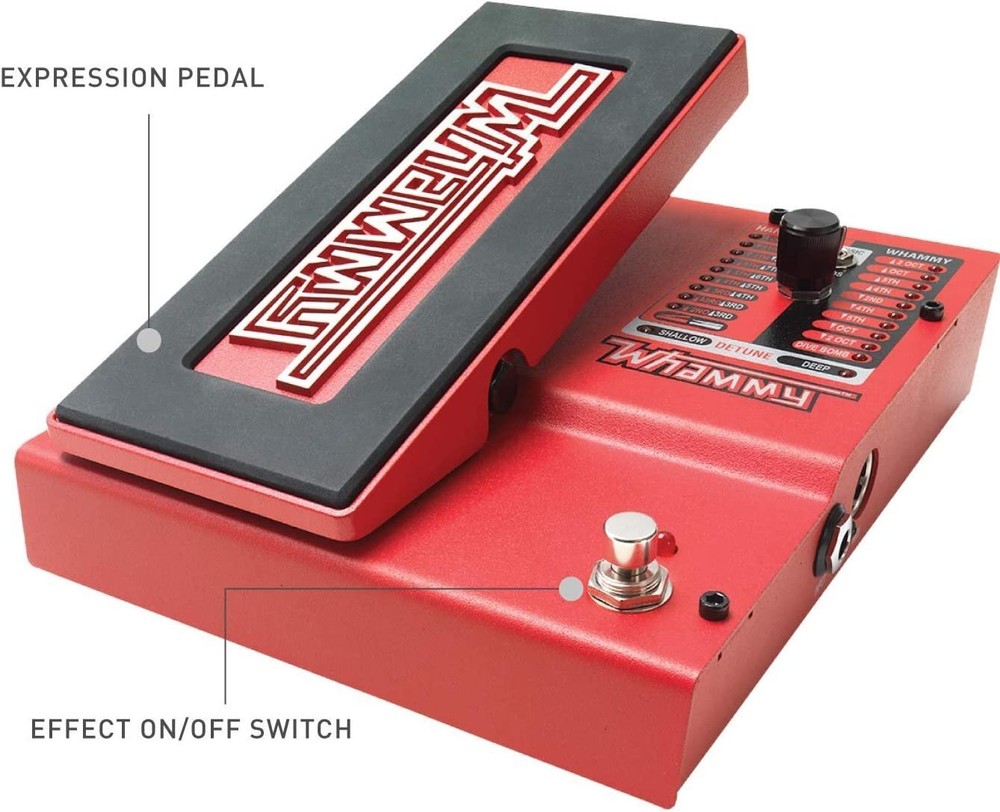 DigiTech Whammy (5th Gen) 2-Mode Pitch-shift Effect with True Bypass