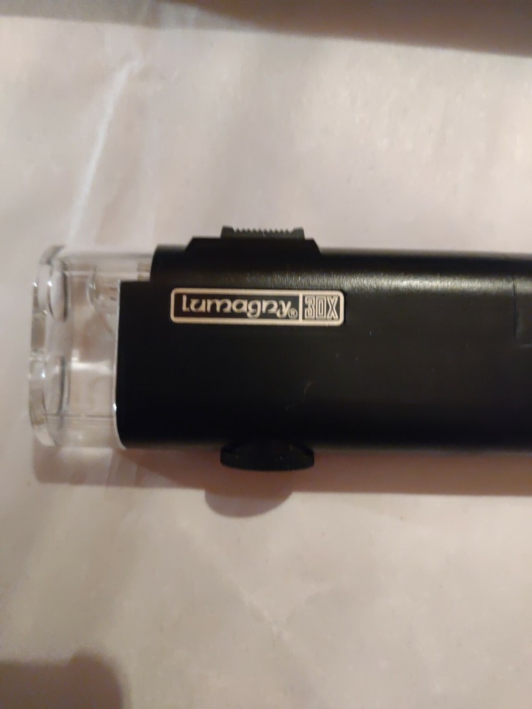 Lumagny 30X Illuminated Pocket Microscope Model 7520