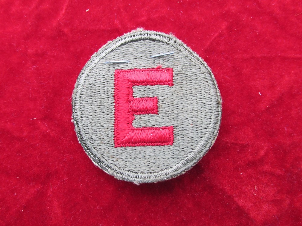 USMC E Excellence Patch w/ tag  navy