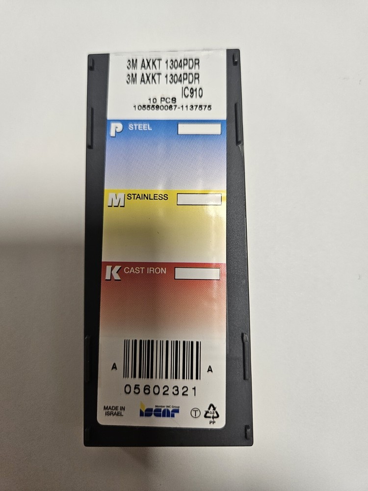 ISCAR 3M AXKT 1304 PDR IC910 Carbide Insert 10pcs