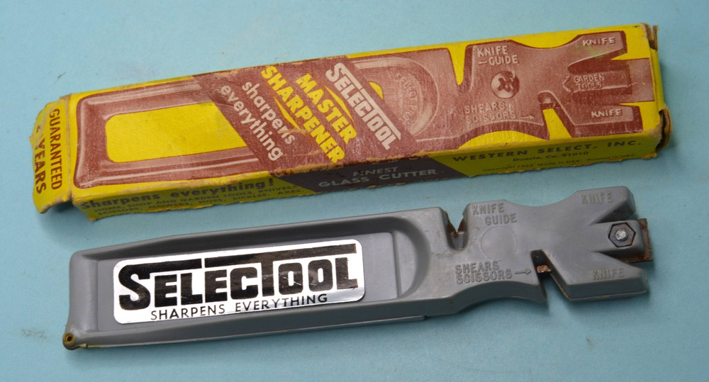 Vintage Selectool Master Sharpener with box