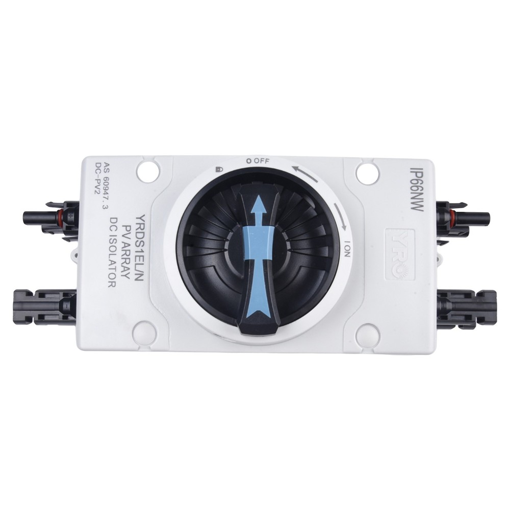 Solar PV DC Disconnect Switch Main Switch 32A /1000VDC 4P IP66 For 2 Strings