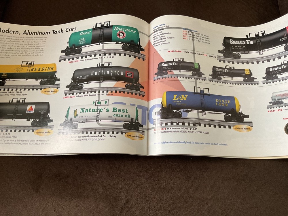 K-Line Electric Trains 2002 Second Edition Second