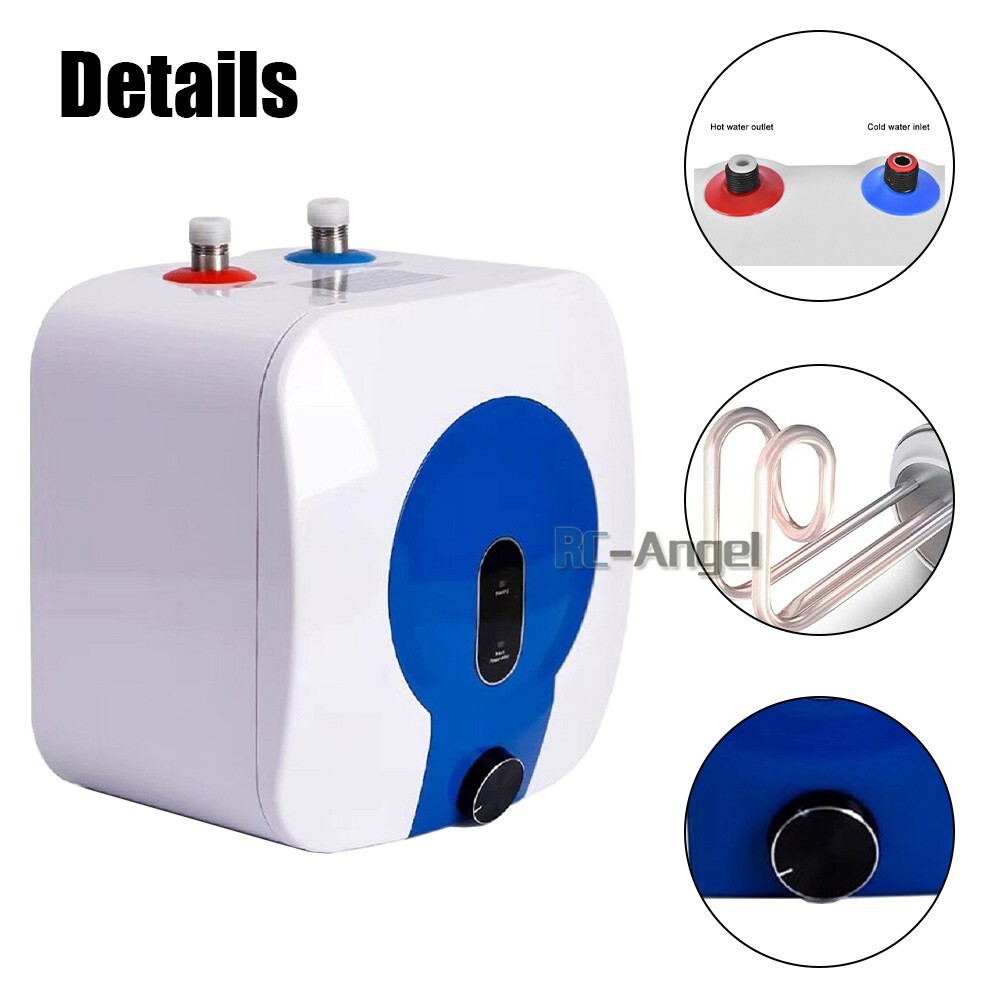 10L Instant Electric Hot Water Heater Shower Compact Mini-Tank Storage RV 110V