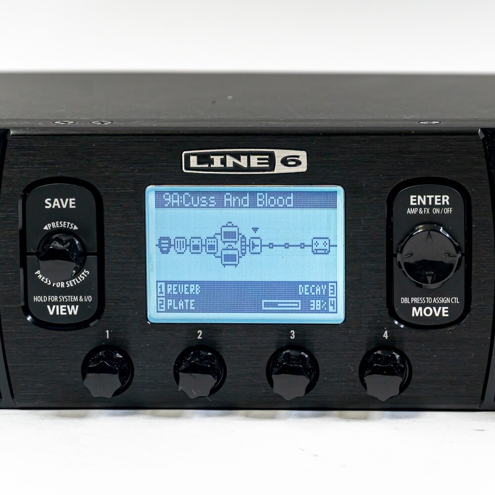 Line 6 POD HD Pro X Rackmount Guitar Processor – Studio-Grade Effects Modeling