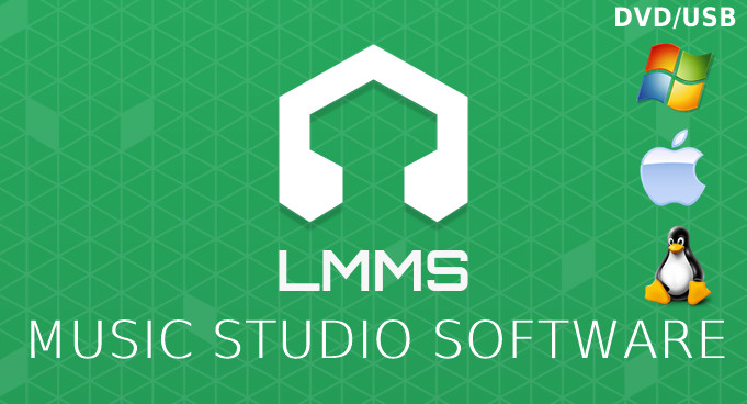 LMMS | Latest Version | Music Studio | Beats Maker | FREE SHIPPING | DVD
