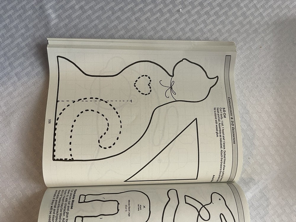 347 Woodworking Uncut Patterns 1993